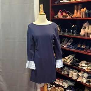 Navy Cotton Dress